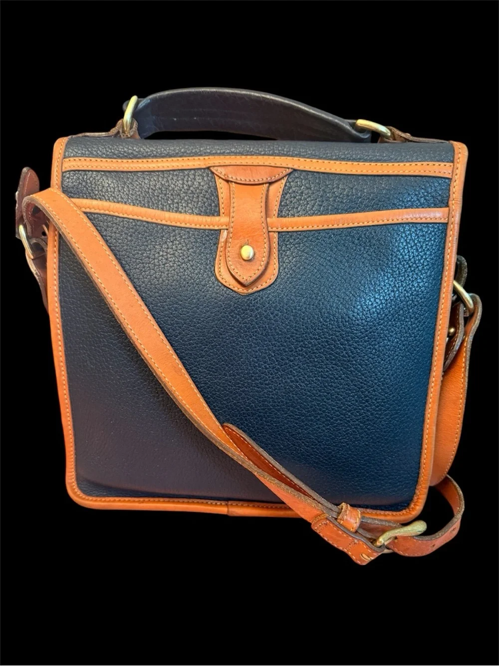Vintage Dooney & Bourke All-Weather Leather Surrey Carrier bag